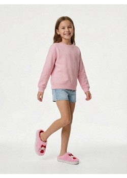 Sinsay - Kapcie z futerkiem Hello Kitty - różowy ze sklepu Sinsay w kategorii Kapcie damskie - zdjęcie 188389491