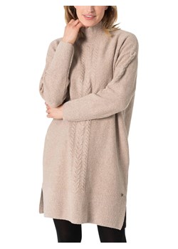 Timezone Sukienka dzianinowa w kolorze beżowym ze sklepu Limango Polska w kategorii Sukienki - zdjęcie 188389602