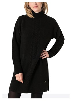 Timezone Sukienka dzianinowa w kolorze czarnym ze sklepu Limango Polska w kategorii Sukienki - zdjęcie 188389620