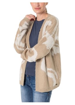 Timezone Kardigan w kolorze beżowym ze sklepu Limango Polska w kategorii Swetry damskie - zdjęcie 188389804