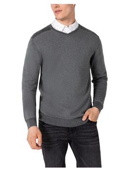 Timezone Sweter w kolorze szarym ze sklepu Limango Polska w kategorii Swetry męskie - zdjęcie 188390290