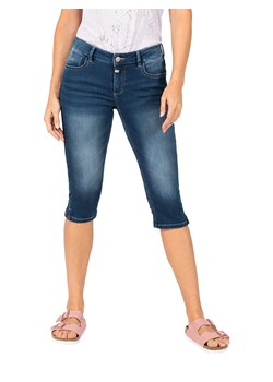 Timezone Rybaczki dżinsowe "Aleena" - Regular fit - w kolorze niebieskim ze sklepu Limango Polska w kategorii Jeansy damskie - zdjęcie 188390781