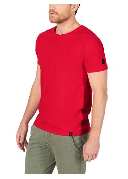 Timezone Koszulka w kolorze czerwonym ze sklepu Limango Polska w kategorii T-shirty męskie - zdjęcie 188391042