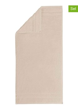 Egeria Ręczniki (3 szt.) w kolorze beżowym dla gości ze sklepu Limango Polska w kategorii Ręczniki - zdjęcie 188391491