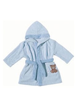 Egeria Szlafrok "Teddy Bear" w kolorze błękitnym ze sklepu Limango Polska w kategorii Szlafroki dziecięce - zdjęcie 188391531