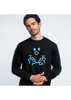 WOOOP Bluza "Visage Monsieur" w kolorze czarnym ze sklepu Limango Polska w kategorii Bluzy męskie - zdjęcie 188391581