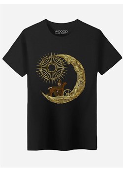WOOOP Koszulka "Moon Travel" w kolorze czarnym ze sklepu Limango Polska w kategorii T-shirty męskie - zdjęcie 188391672
