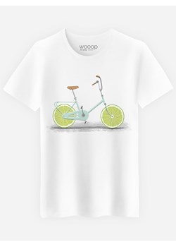 WOOOP Koszulka "Acid" w kolorze białym ze sklepu Limango Polska w kategorii T-shirty męskie - zdjęcie 188391681