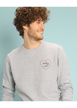 WOOOP Bluza "Daddy Cool" w kolorze szarym ze sklepu Limango Polska w kategorii Bluzy męskie - zdjęcie 188391700