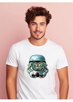 WOOOP Koszulka "Trooper Cat" w kolorze białym ze sklepu Limango Polska w kategorii T-shirty męskie - zdjęcie 188391853