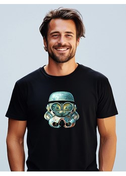 WOOOP Koszulka "Trooper Cat" w kolorze czarnym ze sklepu Limango Polska w kategorii T-shirty męskie - zdjęcie 188391854