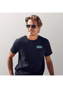 WOOOP Koszulka "Blue van" w kolorze granatowym ze sklepu Limango Polska w kategorii T-shirty męskie - zdjęcie 188391994