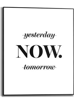 Orangewallz Druk artystyczny "Now" w ramce ze sklepu Limango Polska w kategorii Obrazy - zdjęcie 188392050