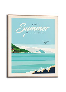 Orangewallz Druk artystyczny "Every Summer" w ramce ze sklepu Limango Polska w kategorii Obrazy - zdjęcie 188392242