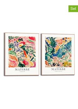 Orangewallz Druki artystyczne (2 szt.) "Fauvism" w ramce ze sklepu Limango Polska w kategorii Obrazy - zdjęcie 188392324