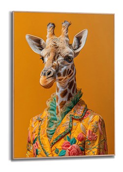 Orangewallz Druk artystyczny "Giraffe" w ramce ze sklepu Limango Polska w kategorii Obrazy - zdjęcie 188393573
