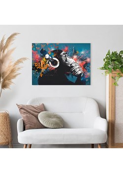 Orangewallz Druk "Chimp" na płótnie ze sklepu Limango Polska w kategorii Obrazy - zdjęcie 188394082