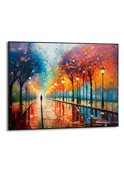 Orangewallz Druk artystyczny "Colourful Lane" w ramce ze sklepu Limango Polska w kategorii Obrazy - zdjęcie 188394142