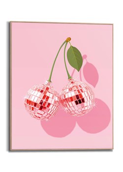 Orangewallz Druk artystyczny "Glitter Ball Cherries Sweet" w ramce ze sklepu Limango Polska w kategorii Obrazy - zdjęcie 188394202