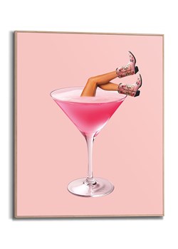 Orangewallz Druk artystyczny "Playful Pink Boots" w ramce ze sklepu Limango Polska w kategorii Obrazy - zdjęcie 188394212