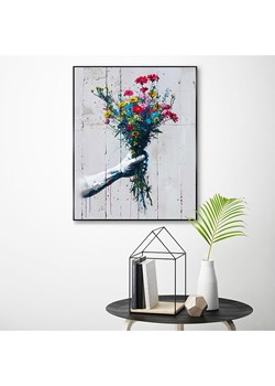 Orangewallz Druk artystyczny "Bunch of Flowers" w ramce ze sklepu Limango Polska w kategorii Obrazy - zdjęcie 188395030