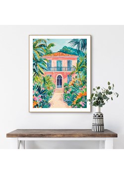 Orangewallz Druk artystyczny "Holiday Mansion" w ramce ze sklepu Limango Polska w kategorii Obrazy - zdjęcie 188395110