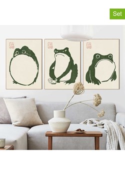 Orangewallz Druki artystyczne (3 szt.) "Matsumoto Hoji" w ramce ze sklepu Limango Polska w kategorii Obrazy - zdjęcie 188395440