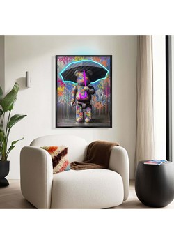 Orangewallz Druk artystyczny LED "Umbrella Bear" ze sklepu Limango Polska w kategorii Oświetlenie - zdjęcie 188395592