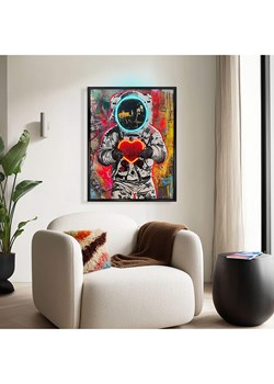 Orangewallz Druk artystyczny LED "Astro Love" ze sklepu Limango Polska w kategorii Oświetlenie - zdjęcie 188395594