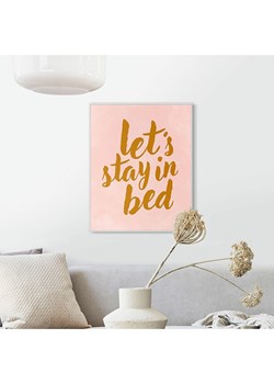 Orangewallz Druk artystyczny "Stay in Bed" w ramce ze sklepu Limango Polska w kategorii Obrazy - zdjęcie 188395751