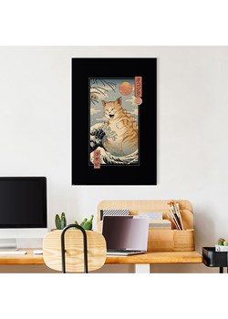 Orangewallz Druk artystyczny "Vincent Trinidad - Catzilla Ukiyoe" ze sklepu Limango Polska w kategorii Obrazy - zdjęcie 188396131