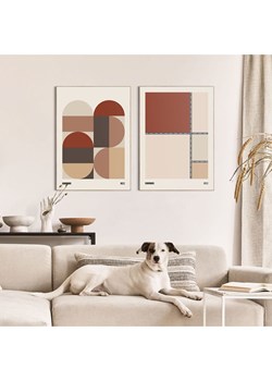Orangewallz Druki artystyczne (2 szt.) "Bauhaus Autumn" w ramce ze sklepu Limango Polska w kategorii Obrazy - zdjęcie 188396340