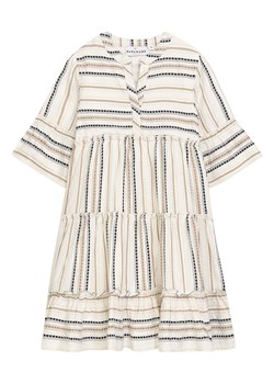 Danamade Sukienka "Dkahula" w kolorze kremowo-beżowo-czarnym ze sklepu Limango Polska w kategorii Sukienki - zdjęcie 188396721