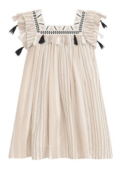 Danamade Sukienka "Dqamar" w kolorze beżowym ze sklepu Limango Polska w kategorii Sukienki - zdjęcie 188396730