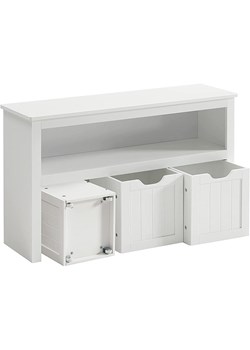 Songmics Regał stojący w kolorze białym - 102 x 60 x 30 cm ze sklepu Limango Polska w kategorii Meble dziecięce - zdjęcie 188397153