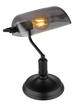 Globo lighting Lampa stołowa "Antique" w kolorze czarnym - 26,5 x 18 x 37 cm ze sklepu Limango Polska w kategorii Oświetlenie - zdjęcie 188397762
