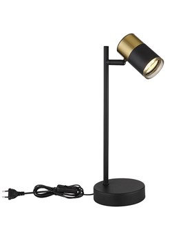 Globo lighting Lampa stołowa w kolorze złoto-czarnym - wys. 35 x Ø 12 cm ze sklepu Limango Polska w kategorii Oświetlenie - zdjęcie 188398022