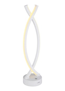 Globo lighting Lampa stołowa LED "Hela" w kolorze białym - 12,5 x 41 x 10 cm ze sklepu Limango Polska w kategorii Oświetlenie - zdjęcie 188398110