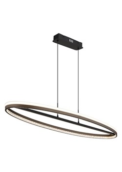 Globo lighting Lampa wisząca LED "Della" w kolorze szaro-czarnym - 101 x 150 x 29 cm ze sklepu Limango Polska w kategorii Oświetlenie - zdjęcie 188398171