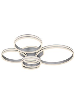 Globo lighting Lampa sufitowa LED "Rubio" w kolorze szarym - 114 x 90 x 20 cm ze sklepu Limango Polska w kategorii Oświetlenie - zdjęcie 188398214