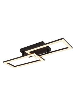 Globo lighting Lampa sufitowa LED "Sapena" w kolorze czarnym - 61,5 x 9,3 x 19,5 cm ze sklepu Limango Polska w kategorii Oświetlenie - zdjęcie 188398254