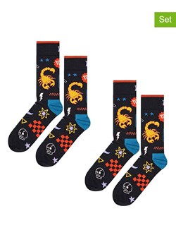 Happy Socks Skarpety (2 pary) ze wzorem ze sklepu Limango Polska w kategorii Skarpetki męskie - zdjęcie 188398571