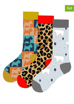 Lucky Socks Skarpety (3 pary) ze wzorem ze sklepu Limango Polska w kategorii Skarpetki męskie - zdjęcie 188398801
