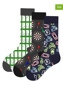 Lucky Socks Skarpety (3 pary) ze wzorem ze sklepu Limango Polska w kategorii Skarpetki męskie - zdjęcie 188398823