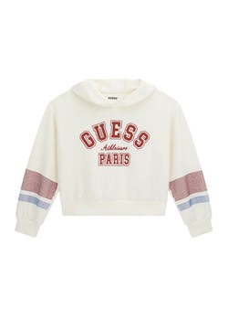 Guess Bluza J6RQ11 KCAY2 Écru Regular Fit ze sklepu MODIVO w kategorii Bluzy dziewczęce - zdjęcie 188401480