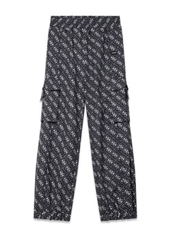 Guess Spodnie cargo J6RB03 WH2K0 Czarny Cargo Fit ze sklepu MODIVO w kategorii Spodnie chłopięce - zdjęcie 188401491