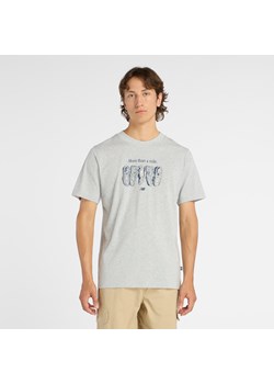 Koszulka męska New Balance MT61778SAG – szara ze sklepu New Balance Poland w kategorii T-shirty męskie - zdjęcie 188401763