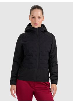 Damska kurtka trekkingowa 4F 4FWAW25TTJAF0800 - czarna ze sklepu Sportstylestory.com w kategorii Kurtki damskie - zdjęcie 188401834