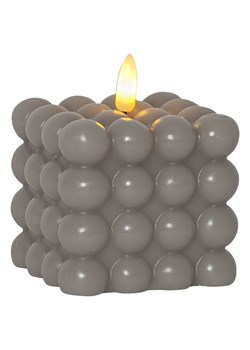 STAR Trading Świeca LED "Flame Dot" w kolorze szarym ze sklepu Limango Polska w kategorii Świece i dyfuzory - zdjęcie 188402921