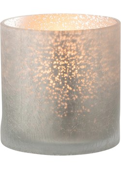 J Line Świecznik w kolorze jasnoszarym - wys. 15 x Ø 15 cm ze sklepu Limango Polska w kategorii Świeczniki - zdjęcie 188403010